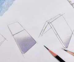 A Magic V Flip2 vázlatai (Kép forrása: Jimmy Choo az Instagramon)