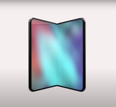 A Apple közelgő összehajtható iPhone a pletykák szerint gyűrődésmentes kijelzővel büszkélkedhet. (Kép forrása: Concept Creator via YouTube)