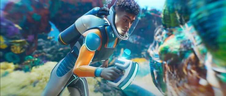 Egy képernyőmentés a Subnautica 2 teaseréből (Kép forrása: Subnautica 2 on YouTube)
