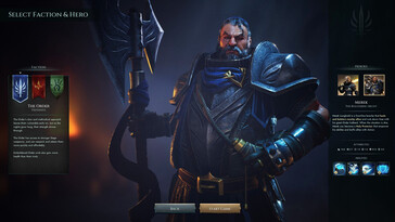 Egy kép, amely az Age of Darkness: Final Stand című játék hősét ábrázolja.