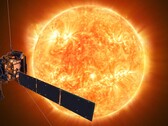 A Solar Orbiter által a Napról készített felvétel (Kép forrása: ESA; kivágva)