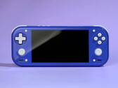 Az RG 55G1 kialakítása a Switch Lite-re emlékeztet. A képen: az Indigo színű kézi játékkonzol.