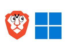 A Brave alapértelmezés szerint blokkol egy kulcsfontosságú Windows 11 funkciót. (Kép forrása: Brave logó és Windows 11 logó, szerkesztés)
