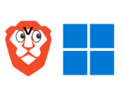 A Brave alapértelmezés szerint blokkol egy kulcsfontosságú Windows 11 funkciót. (Kép forrása: Brave logó és Windows 11 logó, szerkesztés)