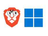 A Brave alapértelmezés szerint blokkol egy kulcsfontosságú Windows 11 funkciót. (Kép forrása: Brave logó és Windows 11 logó, szerkesztés)