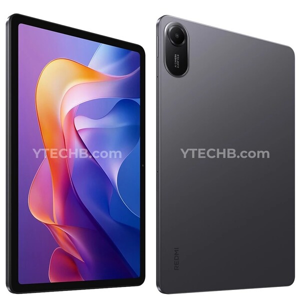 A Redmi Pad 2 fémből készült, de áttervezett kameraszigetet kap. (Kép forrása: Ytechb)