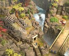 Egy kép, amely a Shadow Tactics: Blades of the Shogun egyik helyszínét mutatja be, most 90%-os kedvezménnyel a Steamen.