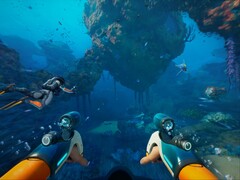 A Subnautica 2 kooperatív játékmóddal fog rendelkezni, és a játékosok választhatnak, hogy egyedül vagy egy barátjukkal játszanak. (Kép forrása: Steam)