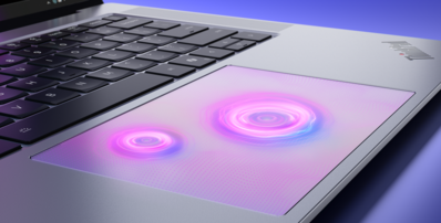 Lenovo ThinkPad X9-15p Aura Edition: Haptikus érintőpad (kép forrása: Lenovo)