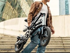 LC2: Összecsukható e-bike: Az összecsukható e-bike állítólag nagyon hordozható. (Kép forrása: Jimove)