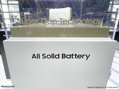 A Samsung szilárdtest-akkumulátor. (Kép forrása: Marklines.com)