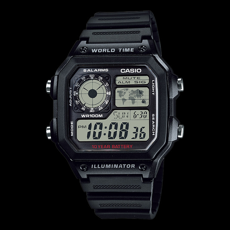 A Casio AE-1200WH-1AV...