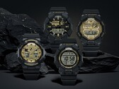 A Casio új fekete és arany G-Shockokat (a képen) adott ki az Egyesült Államokban. (Kép forrása: Casio)
