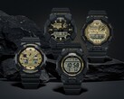 A Casio új fekete és arany G-Shockokat (a képen) adott ki az Egyesült Államokban. (Kép forrása: Casio)