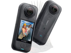 Az Insta360 X4 Air a Graphite Black színváltozatban. (Kép forrása: via Igor Bogdanov)