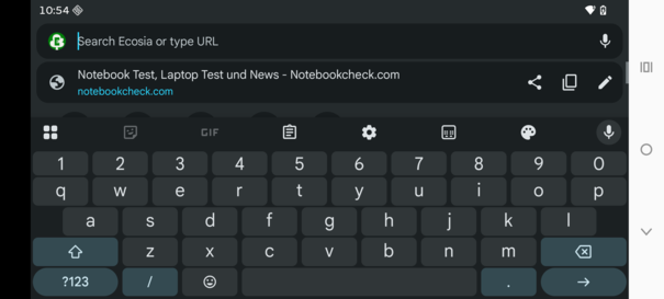 Billentyűzet tájkép
