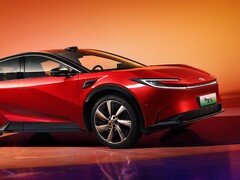 A Toyota megjelentette a bZ5 elektromos kupé SUV-t Kínában. (Kép forrása: Toyota)