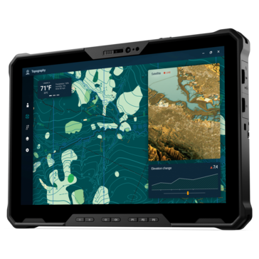 A Dell Pro Rugged 12 (elöl). (Kép forrása: Dell)