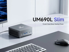 A Minisforum UM690L Slim az USB4 porton keresztül kaphat áramot. (Kép forrása: Minisforum)