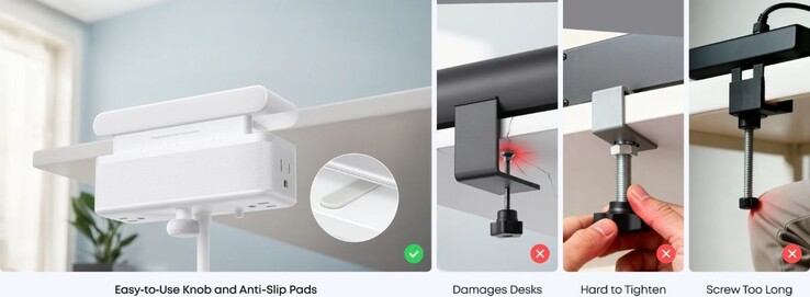 Az Anker Nano Power Strip (10 az 1-ben, 70W, bilincs)