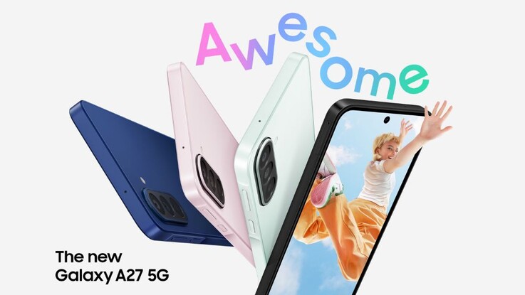 Az „ Galaxy ” A27 három színváltozatban kapható