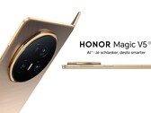 A Honor Magic V5 a jövő hónapban jelenik meg Hongkongban. (Kép forrása: Honor)