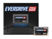 A Krikkz Everdrive GBA Pro Flash Cart képe a csomagolással (kép forrása: Krikkz)