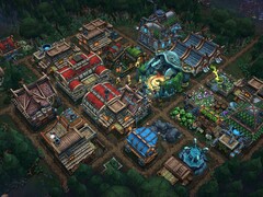 Egy kép, amely a Vihar ellenben című film épületeit mutatja.