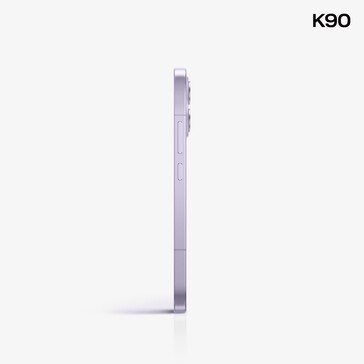 A Redmi K90 oldalprofilja. (Kép forrása: Redmi)