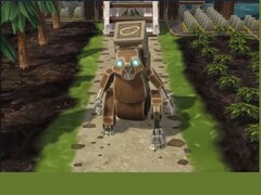 Egy gépesített hód a Timberborntól