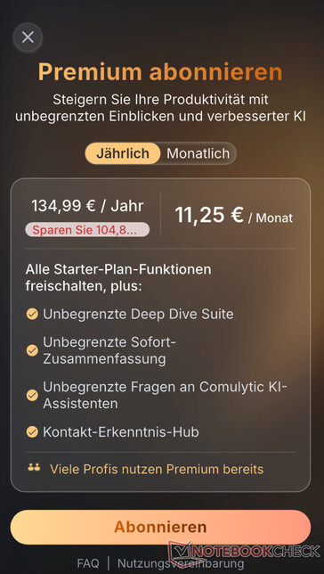 Ha a lehető legtöbbet szeretné kihozni a Comu Action Pro-ból, akkor fizetős előfizetésre lesz szüksége.
