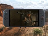 Red Dead Redemption Switch 2 frissítés kézi konzolon (Kép forrása: Rockstar Games, Nintendo szerkesztéssel)