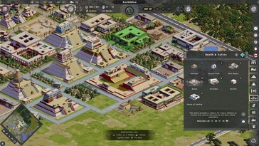 A képen: Játékmenet-képernyőkép a Tlatoani: Aztec Cities című játékból.
