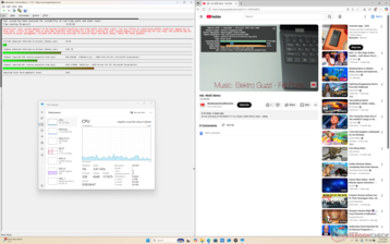 A LatencyMon DPC problémákat és 5 kiesett képkockát mutat a 4K60 videó lejátszási tesztünk során