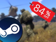 Az Arma 3 március 5-ig 84%-os kedvezménnyel kapható a Steamen, és kevesebb mint 5 dollárba kerül. (Kép forrása: Steam)