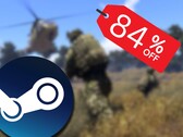 Az Arma 3 március 5-ig 84%-os kedvezménnyel kapható a Steamen, és kevesebb mint 5 dollárba kerül. (Kép forrása: Steam)
