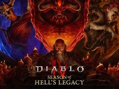 A Diablo 4: Season of Hell’s Legacy című játék bannerje