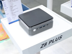 Az ECS Z8 Plus nyilvánvalóan támogatja mind az LPDDR5X, mind a DRR5 RAM-ot. A képen: a mini PC. (Kép forrása: Goldfries a YouTube-on)