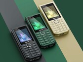 A Nokia 300 Charge három színben kapható: bézs, zöld és fekete.
