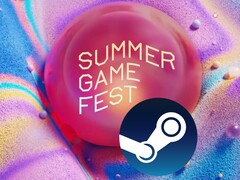 Summer Game Fest banner a Steam logóval