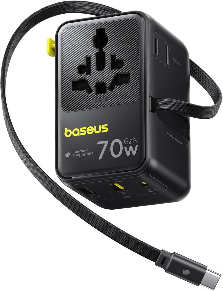 A Baseus EnerCore CG11 univerzális utazási adapter. (Kép forrása: Baseus)
