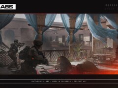 A Battlefield 6 hivatalos koncepciórajza a Battlefield Labs-től. (Kép forrása: EA)