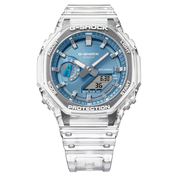 A Casio GA-2100BM mindhárom új órája közelebbről. (Kép forrása: Casio)