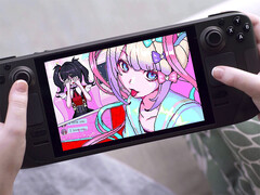 A Vibrant Visual Novels csomag február 05-én jár le. Képeken: Steam fedélzet a képernyőn a Needy Streamer Overload című játék képernyőképével. (Kép forrása: Valve)