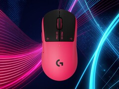 A Logitech G Pro X3 Superstrike játékegér felülnézete
