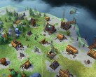 Egy kép, amelyen a Northgard: Definitive Edition című játék egyik faluja látható.