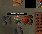 Egy botot bemutató klip az Old School RuneScape-ben