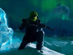 A Permafrost hivatalos, játékon belüli promóciós képernyőképe.