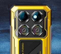 Az Oukitel WP600 két ventilátorral rendelkezik.