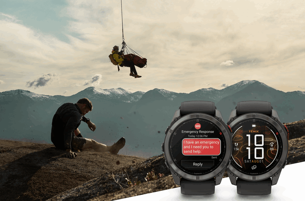 A Fenix 8 Pro támogatja a műholdas kommunikációt, de egy fizetős fal mögött. (Kép forrása: Garmin)